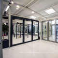 Exterior commercial glass aluminum frame storefront swing door prices